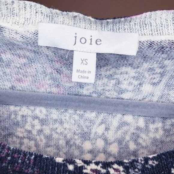 NWOT Joie Eloisa Floral‎ Pullover Sweater Size XS - Picture 4 of 7